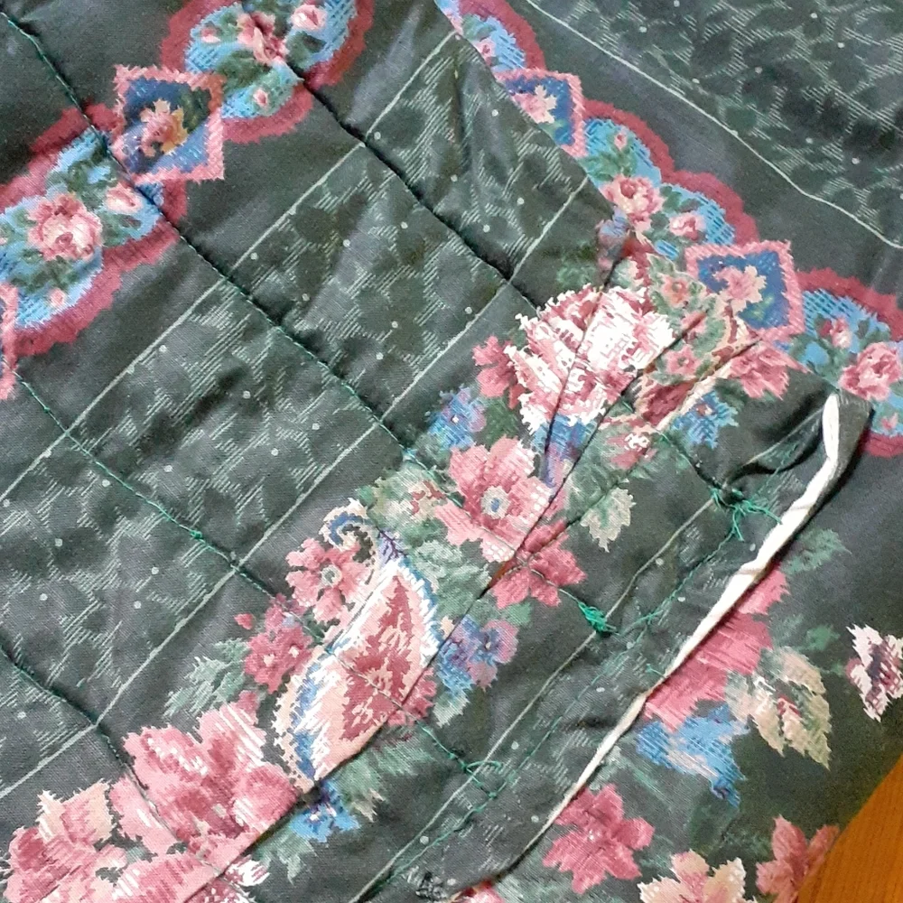 Hand Crafted Quilt 58” x 45”, Great as a Lap Quilt